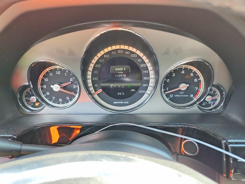 2013 Mercedes-benz E-klasse amg VIN WDDHF7EB1DA753109 COPART salvage auction — MINOR DENT/SCRATCHES, In - Certificate Of Title (P), sold $12,700 on 2026-08-19 (photo 9)