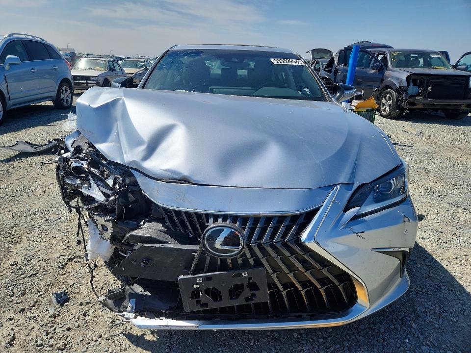 2023 Lexus ES VIN 58ADA1C15PU033950 COPART salvage auction — FRONT END, Ca - Salvage Certificate, sold $13,700 on 2026-09-11 (photo 5)