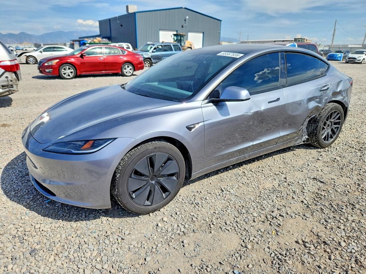 2025 Tesla Model 3 VIN 5YJ3E1EB9SF004177 — COPART salvage auction photo