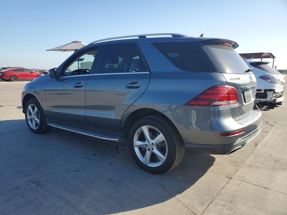2017 Mercedes-benz Gle VIN 4JGDA5JB2HA847776 COPART salvage auction — MINOR DENT/SCRATCHES, TX - DEALER ONLY CLEAN TITLE (P), sold $9,600 on 2026-08-20 (photo 2)