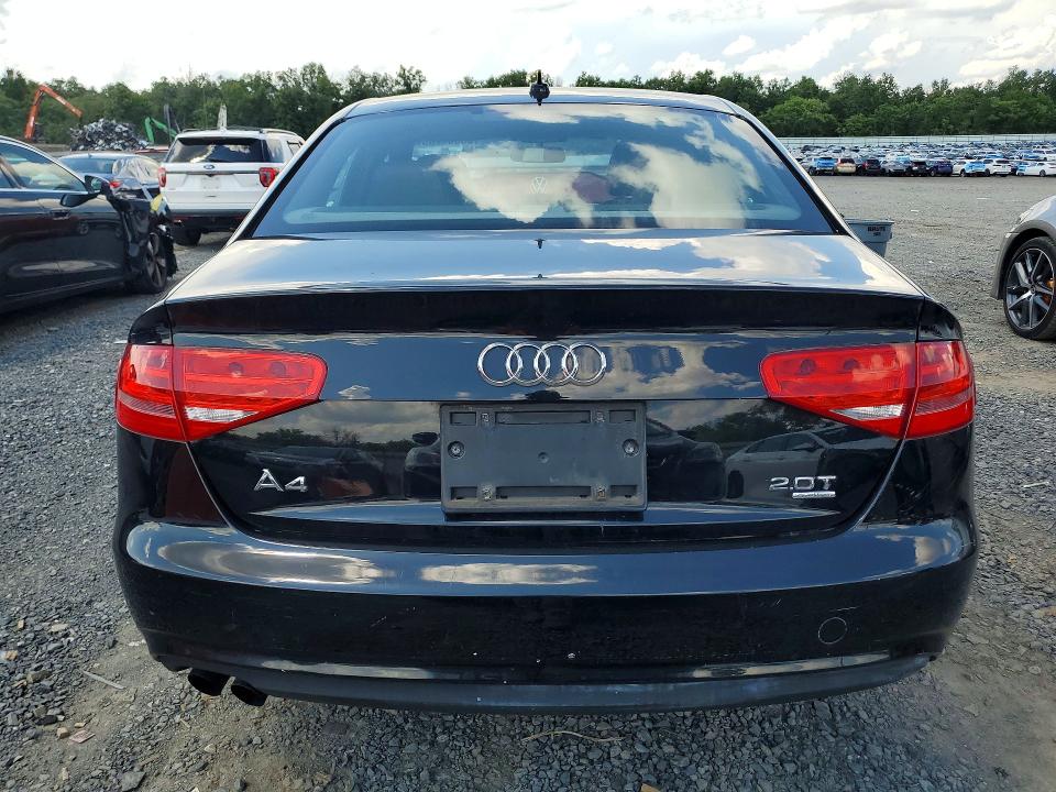 2013 Audi A4 VIN WAUBFAFL6DN036246 COPART salvage auction — MINOR DENT/SCRATCHES, Nj - Certificate Of Title, sold $600 on 2026-08-28 (photo 6)