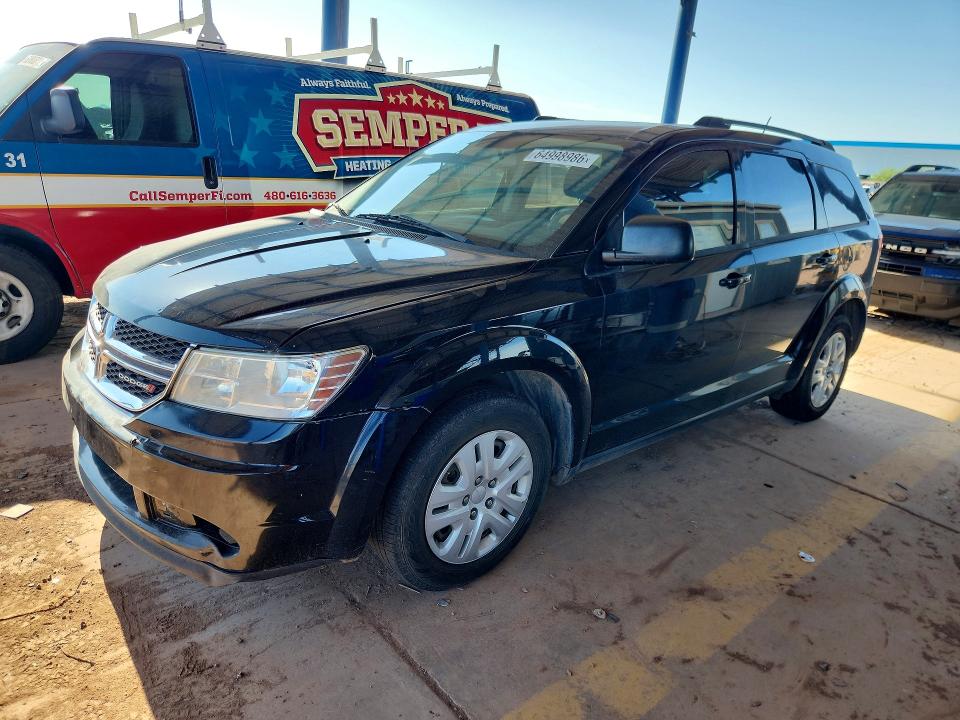 2017 Dodge Journey VIN 3C4PDCAB4HT601835 COPART salvage auction — MECHANICAL, MT - CERTIFICATE OF TITLE, sold $225 on 2026-10-06 (photo 1)