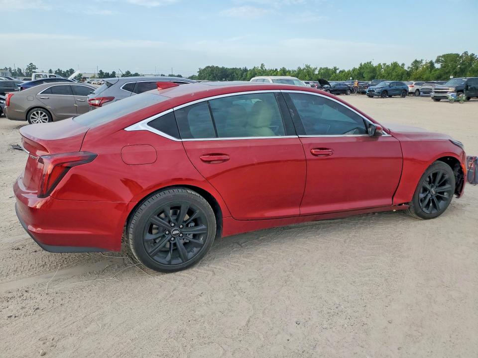 2023 Cadillac Ct5 VIN 1G6DW5RK9P0117106 COPART salvage auction — FRONT END, Tx - Cert Of Title-Rebuilt Salvage, sold $9,000 on 2026-09-01 (photo 3)
