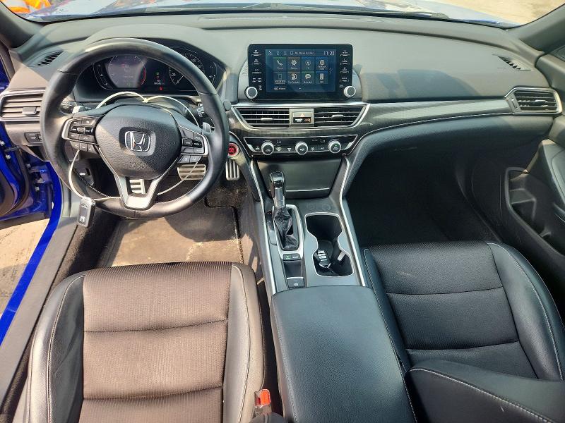 2018 Honda Accord VIN 1HGCV1F3XJA014894 COPART salvage auction — FRONT END, Mi - Dealer Only Clean Title, sold $9,500 on 2026-08-21 (photo 8)
