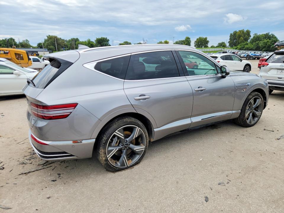 2025 Genesis Gv80 VIN KMUHCESB7SU251810 COPART salvage auction — SIDE, MO - SALVAGE CERTIFICATE OF TITLE, sold $22,400 on 2026-09-18 (photo 3)