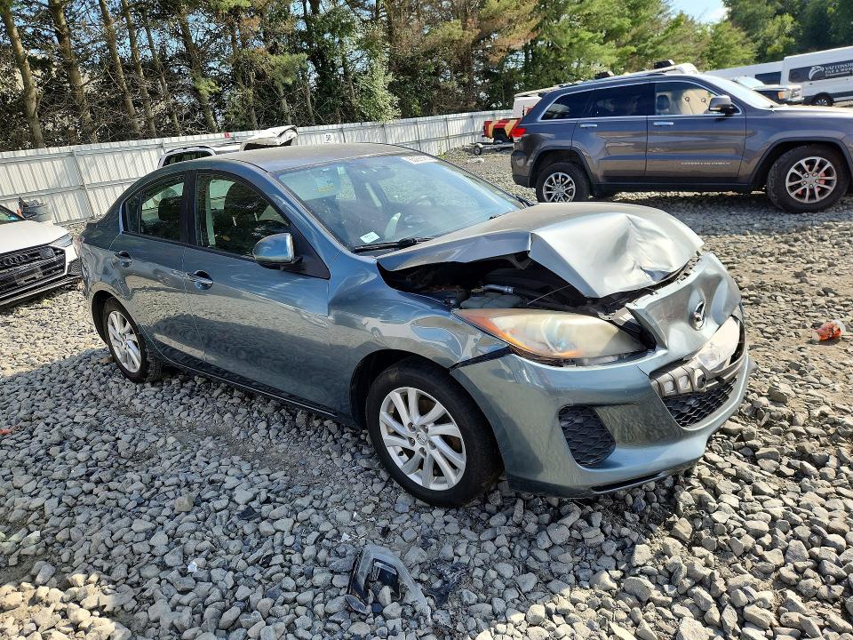 2012 Mazda 3 VIN JM1BL1V89C1650786 COPART salvage auction — FRONT END, Nj - Cert Of Title-Salvage, sold $475 on 2026-09-09 (photo 4)