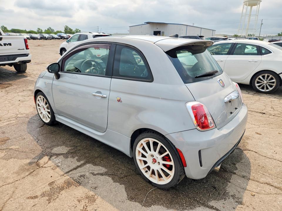 2016 Fiat 500 VIN 3C3CFFFH3GT184461 COPART salvage auction — WATER/FLOOD, In - Certificate Of Title, sold $2,850 on 2026-09-16 (photo 2)