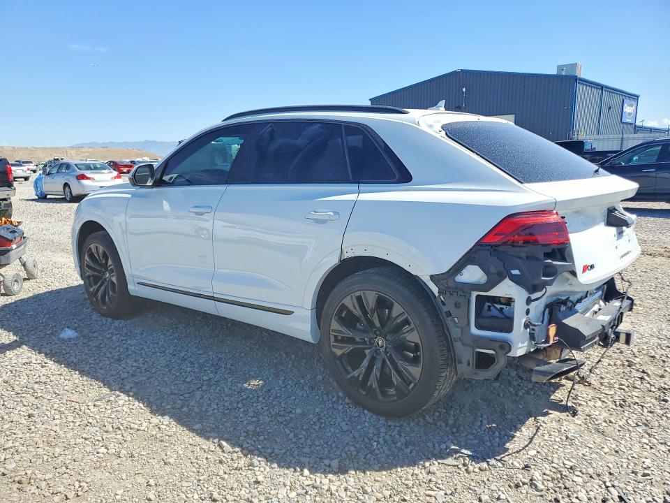 2025 Audi Q8 VIN WA1EVBF19SD010289 COPART salvage auction — REAR END, UT - SALVAGE CERTIFICATE, sold $32,250 on 2026-09-15 (photo 2)
