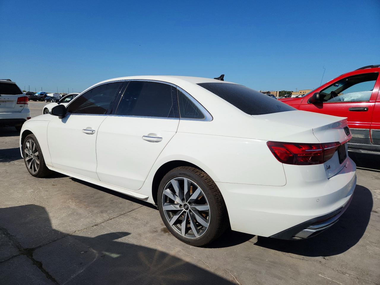 2021 Audi A4 VIN WAUABAF46MA053684 COPART salvage auction — Side, TX - CERTIFICATE OF TITLE, sold $9,100 on 2026-09-11 (photo 2)
