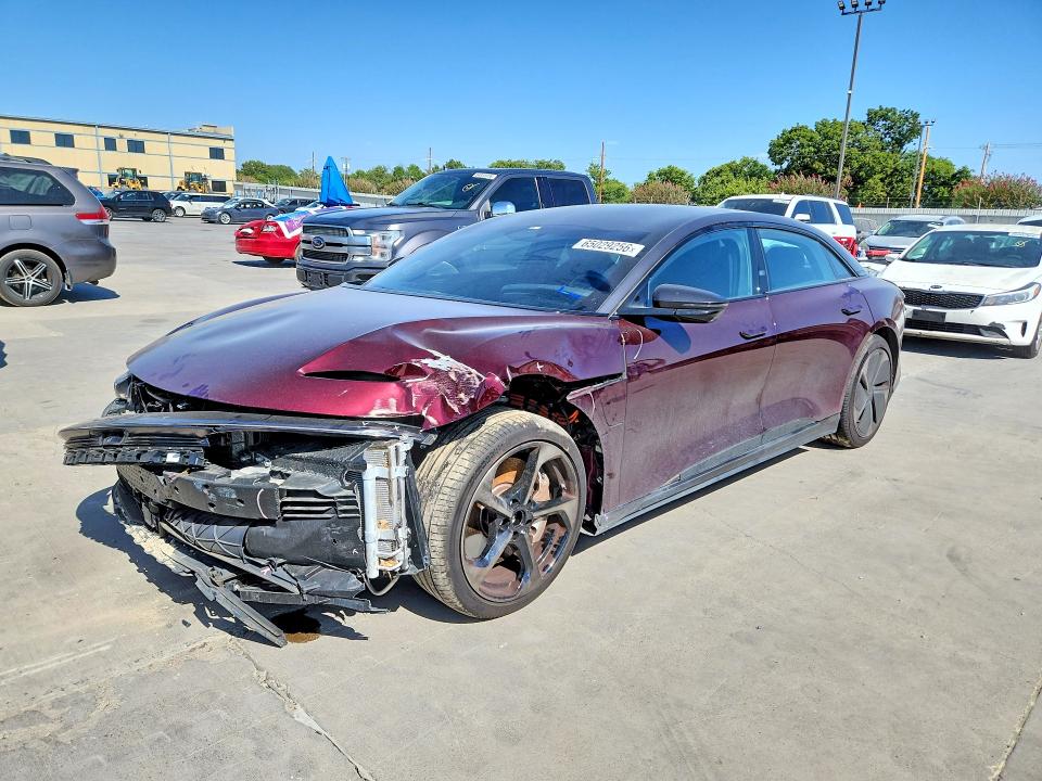 2023 Lucid Air VIN 50EA1TEA7PA008388 — COPART salvage auction photo
