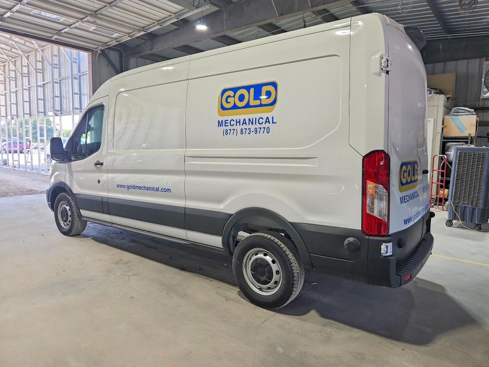 2025 Ford Transit VIN 1FTBR1C88SKA91922 COPART salvage auction — HAIL, MO - SALVAGE CERTIFICATE OF TITLE, sold $34,000 on 2026-09-30 (photo 2)