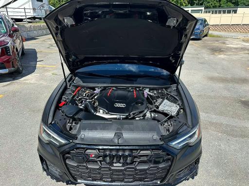 2024 Audi S6 VIN WAUEFBF27RN063280 COPART salvage auction — FRONT END, In - Certificate Of Title, sold $37,500 on 2026-09-09 (photo 9)