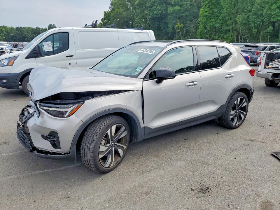 2023 Volvo Xc40 VIN YV4L12UX8P2063078 — COPART salvage auction photo