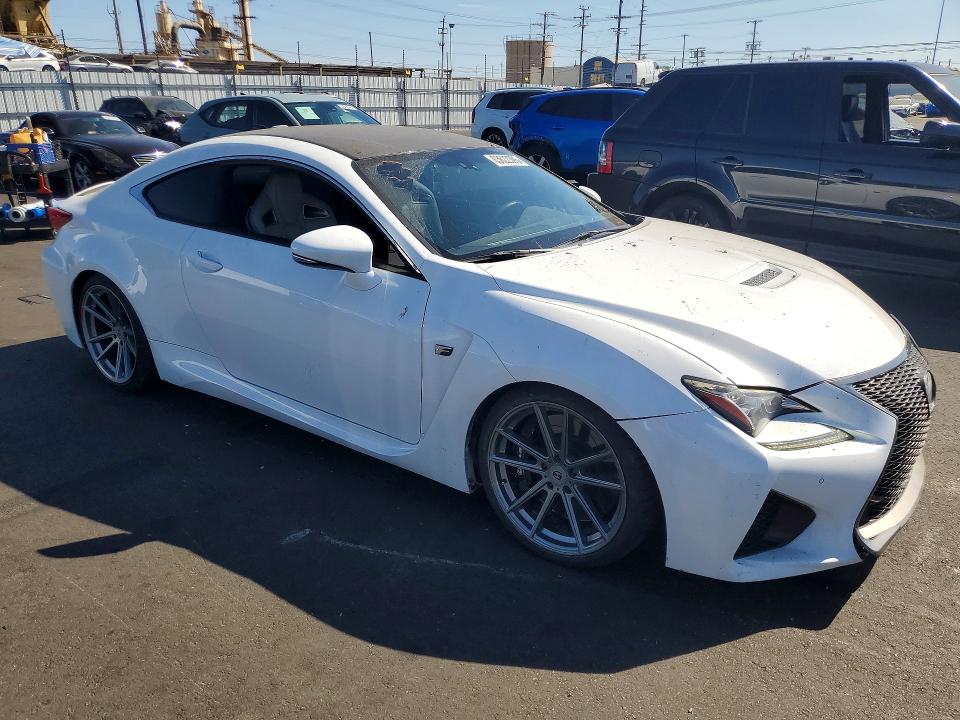 2015 Lexus Rc VIN JTHHP5BC3F5003004 COPART salvage auction — FRONT END, Ca - Salvage Certificate, sold $19,800 on 2026-09-02 (photo 4)
