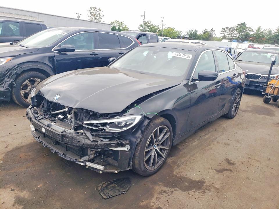 2020 BMW 3er VIN 3MW5R7J07L8B16502 — COPART salvage auction photo