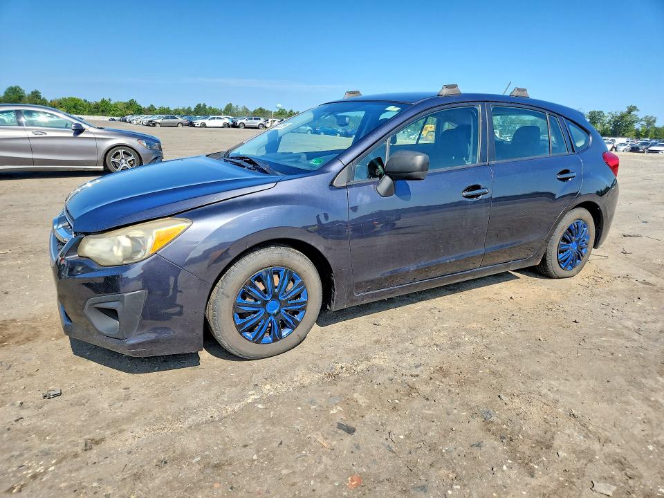 2012 Subaru Impreza VIN JF1GPAA67CH208262 COPART salvage auction — SIDE, Va - Certificate Of Title, sold $275 on 2026-09-09 (photo 1)