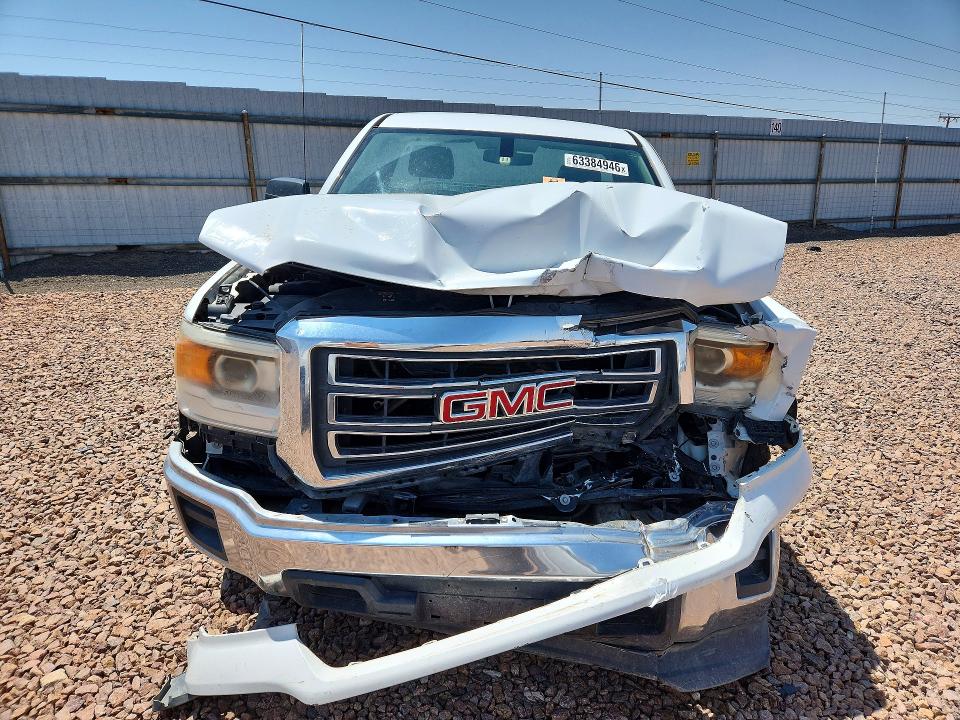 2015 Gmc SIERRA VIN 1GTN1TEC1FZ901826 COPART salvage auction — FRONT END, Sv - Salvage Title, sold $2,150 on 2026-08-21 (photo 5)