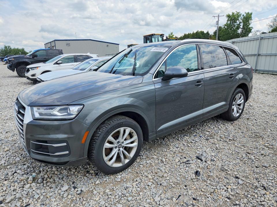 2019 Audi Q7 VIN WA1AHAF71KD017063 — COPART salvage auction photo