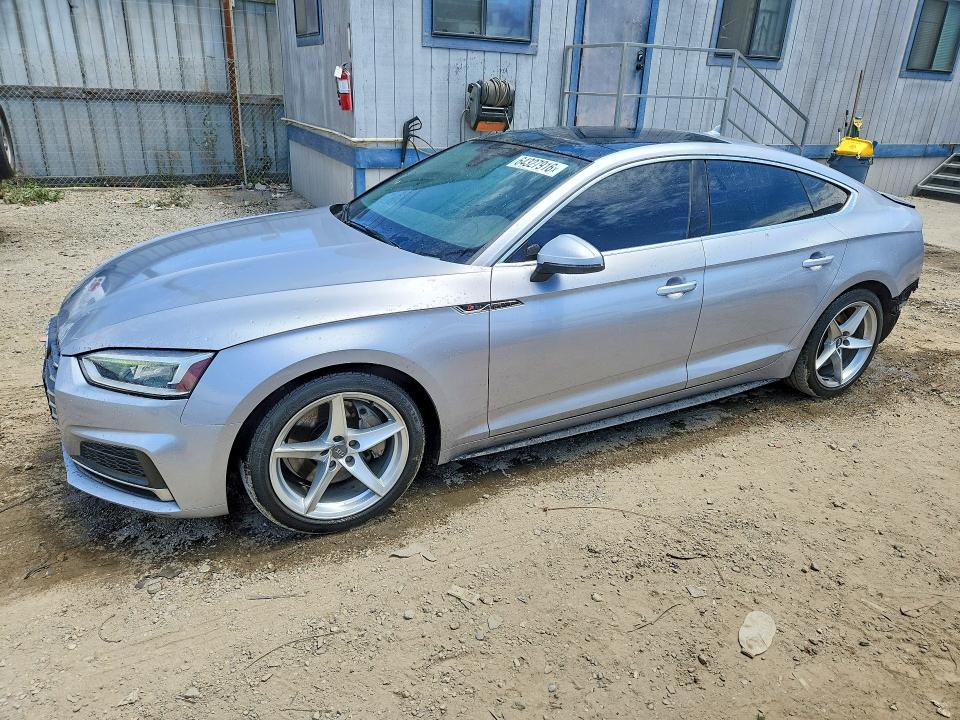 2019 Audi A5 VIN WAUDNCF56KA059720 — COPART salvage auction photo