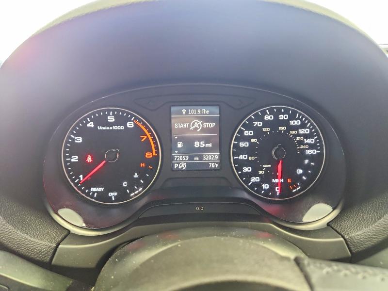 2017 Audi A3 VIN WAUJ8GFF9H1009686 COPART salvage auction — NORMAL WEAR, VA - CERTIFICATE OF TITLE, sold $9,100 on 2026-08-18 (photo 9)