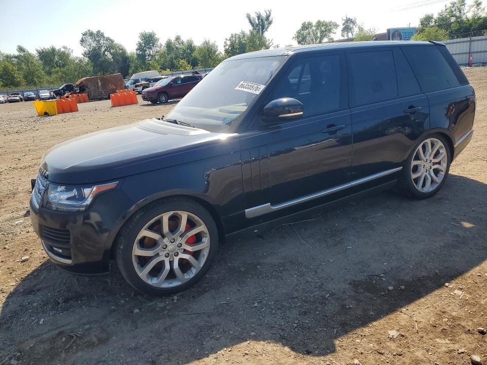 2016 Land rover RANGE ROVER VIN SALGS2PF7GA285582 COPART salvage auction — MINOR DENT/SCRATCHES, Ar - Certificate Of Title, sold $6,900 on 2026-09-10 (photo 1)