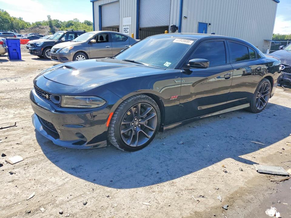 2022 Dodge Charger VIN 2C3CDXGJ6NH173263 — COPART salvage auction photo