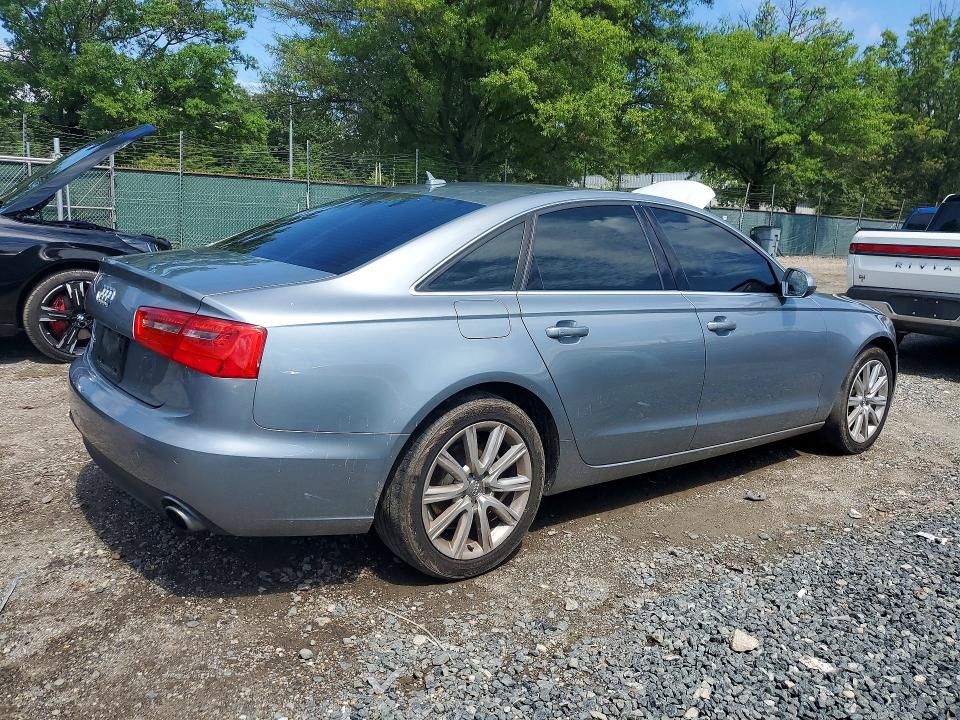 2013 Audi A6 VIN WAUGFAFC2DN142375 COPART salvage auction — MECHANICAL, Md -, sold $1,200 on 2026-09-08 (photo 3)