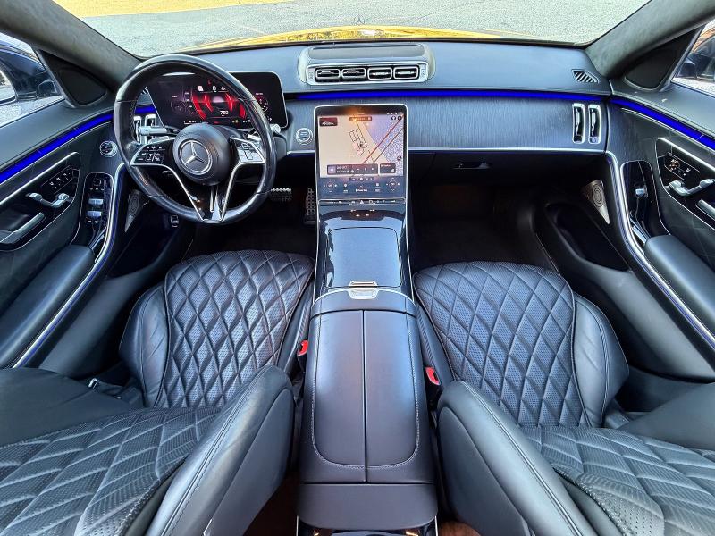 2022 Mercedes-benz S-klasse VIN W1K6G7GB2NA127510 COPART salvage auction — NORMAL WEAR, Ct - Clean Title, sold $39,500 on 2026-09-04 (photo 9)
