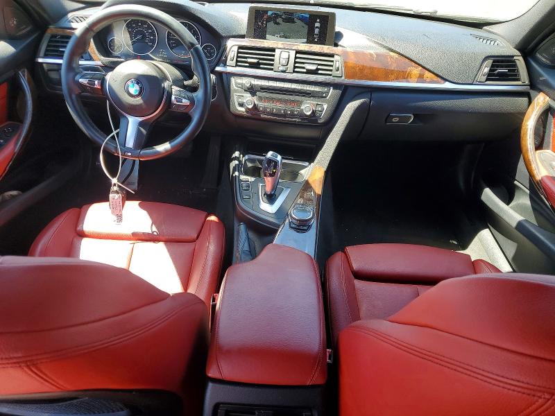 2014 BMW 3er VIN WBA3C1C58EK113964 COPART salvage auction — FRONT END, Ca - Salvage Certificate, sold $1,550 on 2026-08-19 (photo 8)