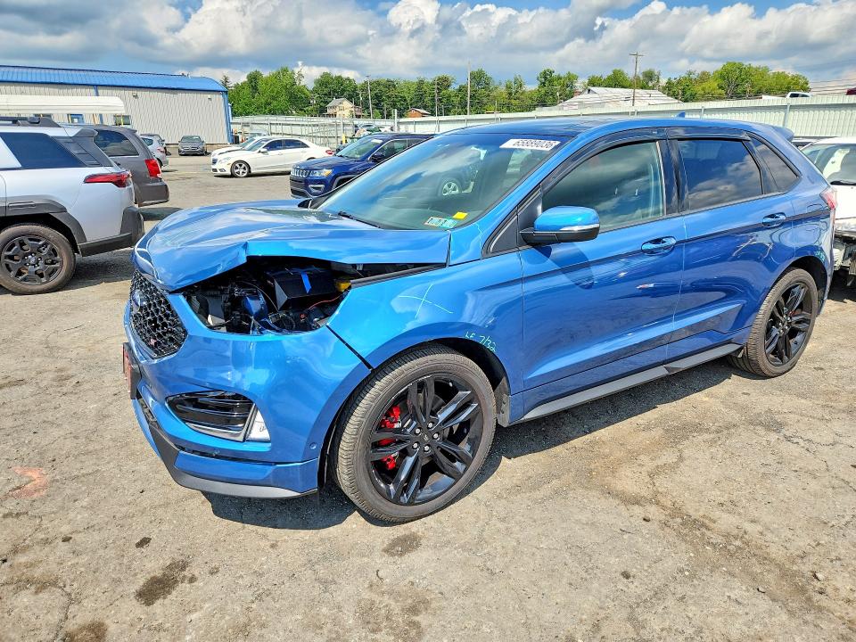 2019 Ford Edge VIN 2FMPK4AP6KBB11421 — COPART salvage auction photo