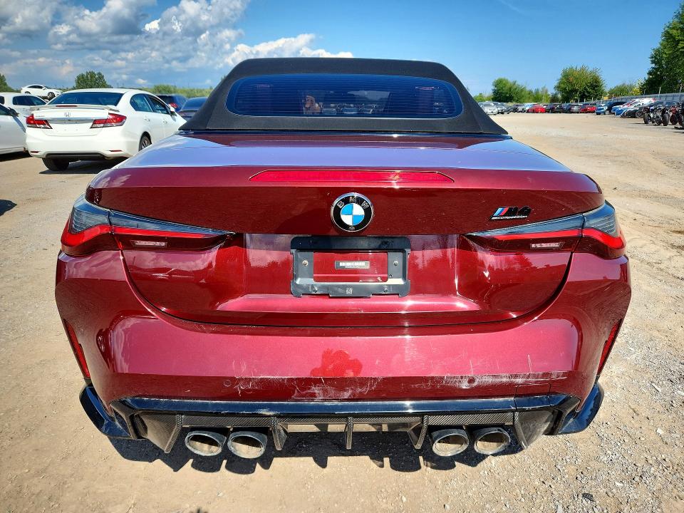 2022 BMW M4 VIN WBS33BA02NCJ04325 COPART salvage auction — FRONT END, On - Permit Salvage (P), sold $23,100 on 2026-08-20 (photo 6)