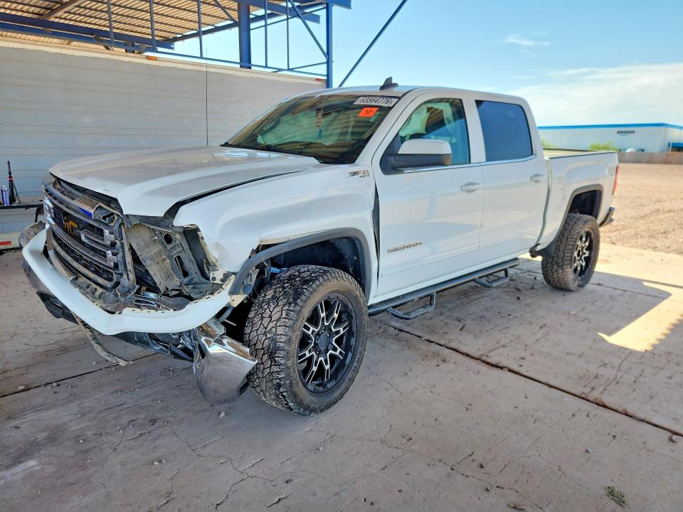 2018 Gmc SIERRA VIN 3GTU2MEC1JG279378 COPART salvage auction — FRONT END, Az - Cert Of Title - Salvage, sold $7,499 on 2026-09-05 (photo 1)