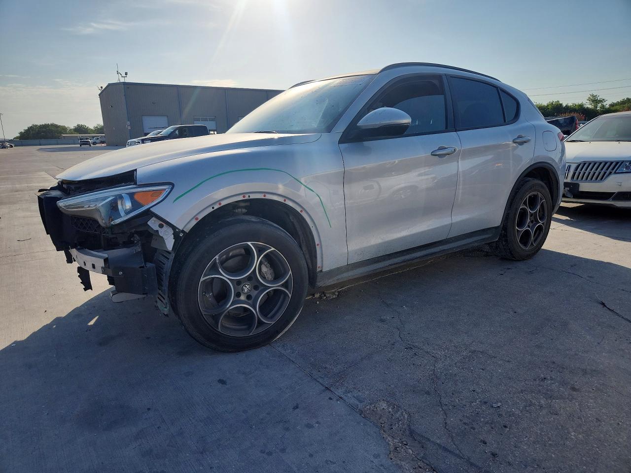 2022 Alfa Romeo Stelvio VIN ZASPAJAN4N7D37997 — COPART salvage auction photo