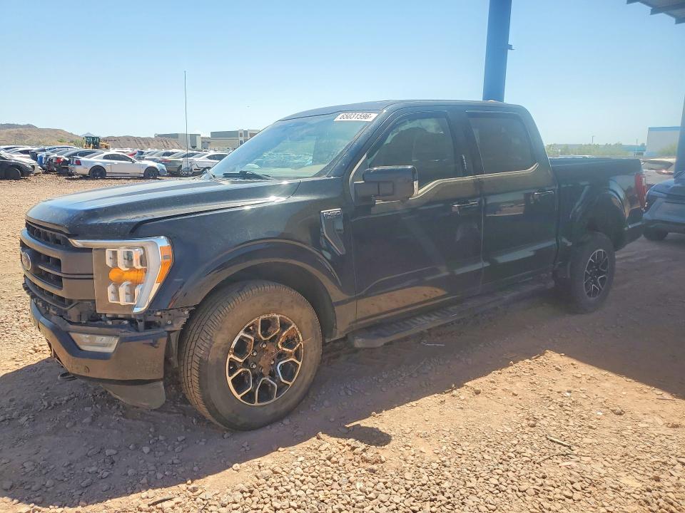 2021 Ford F-150 lightning VIN 1FTFW1E82MFA93152 — COPART salvage auction photo