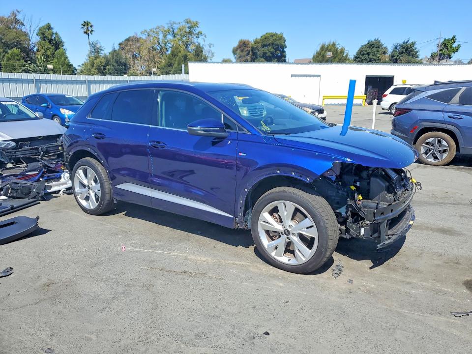 2023 Audi Q4 e-tron VIN WA1L2BFZ4PP063476 COPART salvage auction — FRONT END, Ca - Salvage Certificate, sold $12,800 on 2026-09-11 (photo 4)