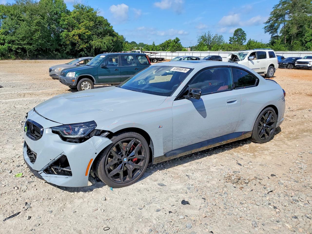 2025 BMW M240i VIN 3MW53CM04S8F68699 — COPART salvage auction photo