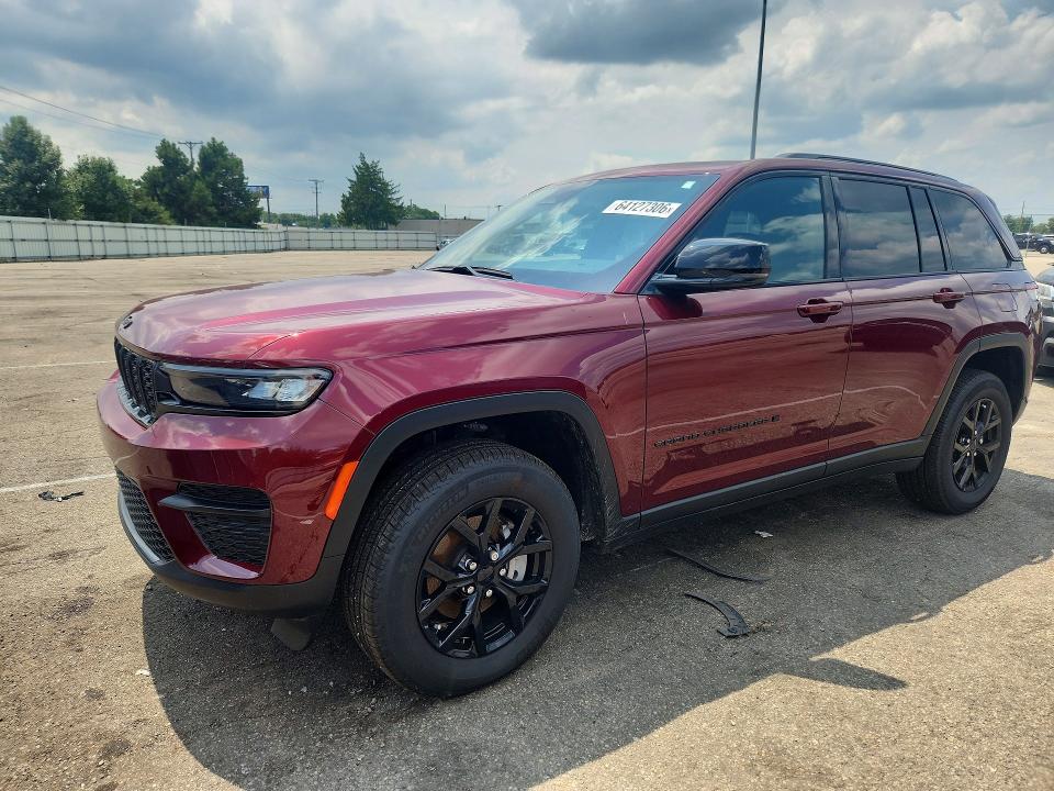 2025 Jeep Cherokee VIN 1C4RJHAG8SC290021 — COPART salvage auction photo