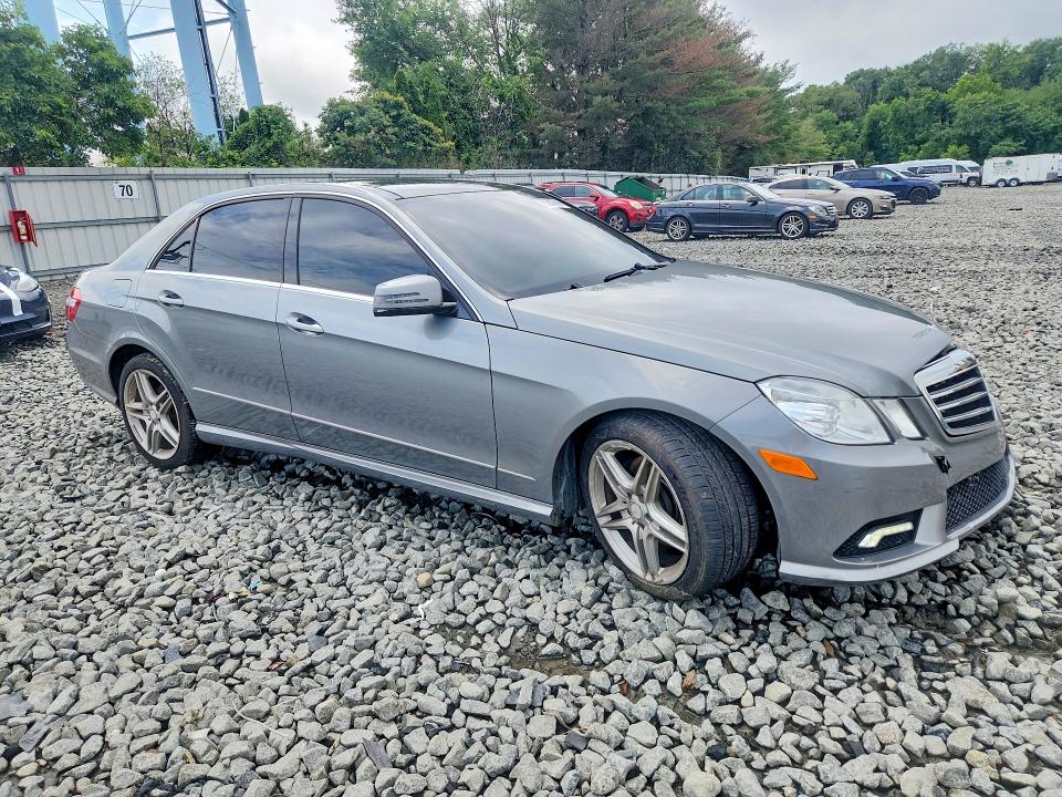 2011 Mercedes-benz E-class VIN WDDHF8HB7BA434313 COPART salvage auction — FRONT END, NJ - CERT OF TITLE-SALVAGE (P), sold $1,350 on 2026-08-12 (photo 4)