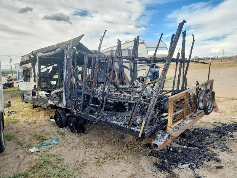 2024 Foresriver VIN 4X4TCKY24RK087354 COPART salvage auction — BURN, NM - NON-REPAIRABLE VEHICLE CERT, sold $50 on 2026-10-15 (photo 3)