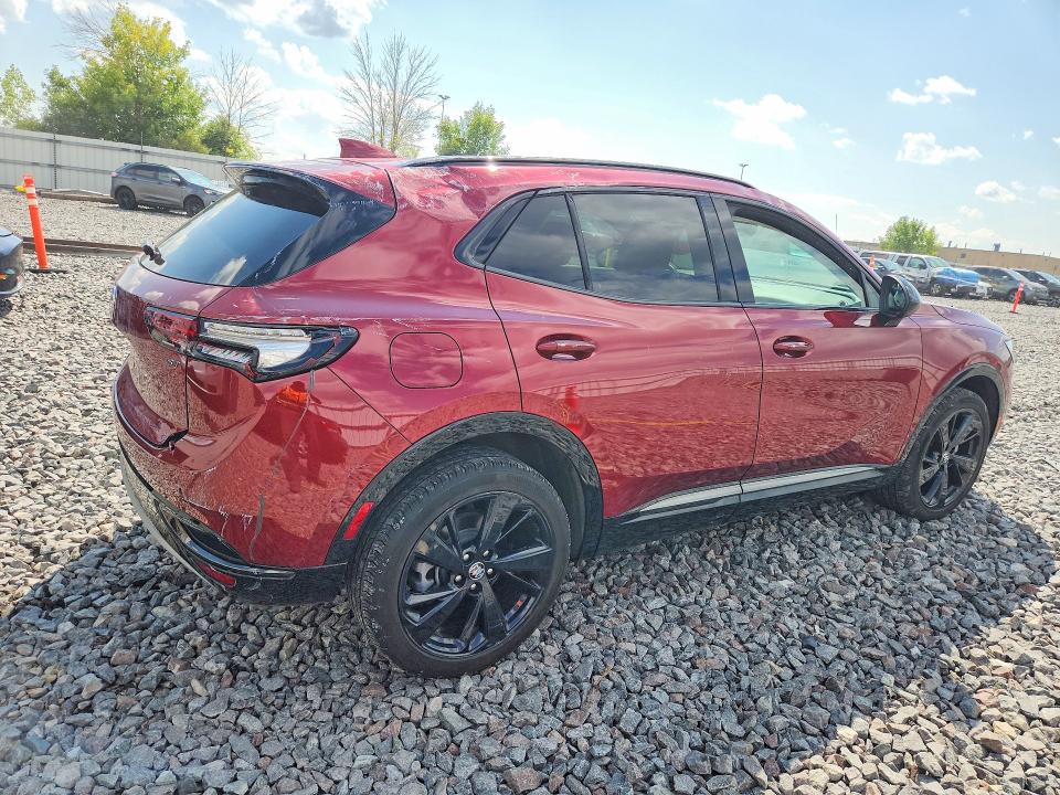2022 Buick Envision VIN LRBFZPR41ND015796 COPART salvage auction — REAR END, Wi - Cert Of Title-Salvage Vehicle, sold $7,600 on 2026-09-04 (photo 3)