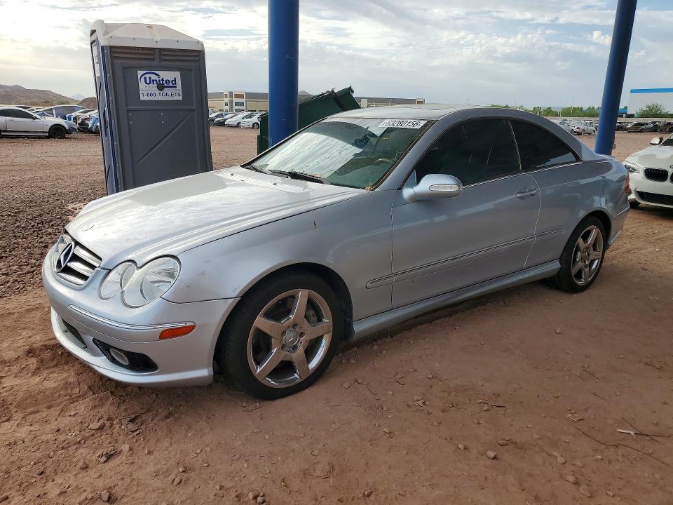2005 Mercedes-benz Clk-class VIN WDBTJ75J15F149346 COPART salvage auction — MECHANICAL, AZ - CERTIFICATE OF TITLE, sold $225 on 2026-08-18 (photo 1)