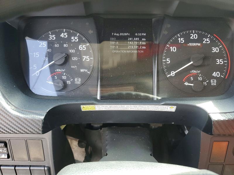 2024 Hino All other VIN 5PVNJ7AP7R5T50409 COPART salvage auction — REAR END, CA - SALVAGE CERTIFICATE, sold $34,500 on 2026-10-07 (photo 9)