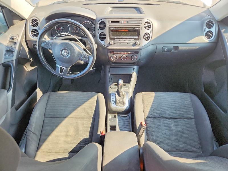 2013 Volkswagen Tiguan VIN WVGAV3AX4DW606578 COPART salvage auction — UNDERCARRIAGE, Ca - Dis/Dlr/Exp Only Clean Title, sold $1,350 on 2026-08-18 (photo 8)