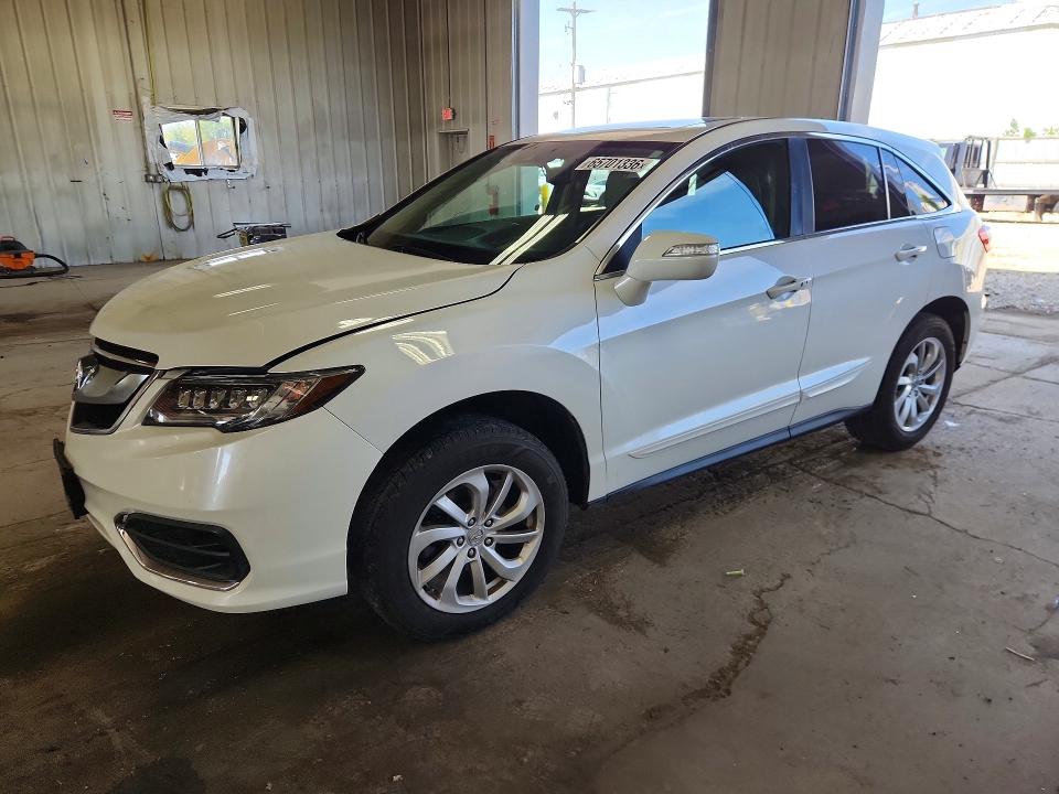 2016 Acura Rdx VIN 5J8TB4H57GL020268 — COPART salvage auction photo