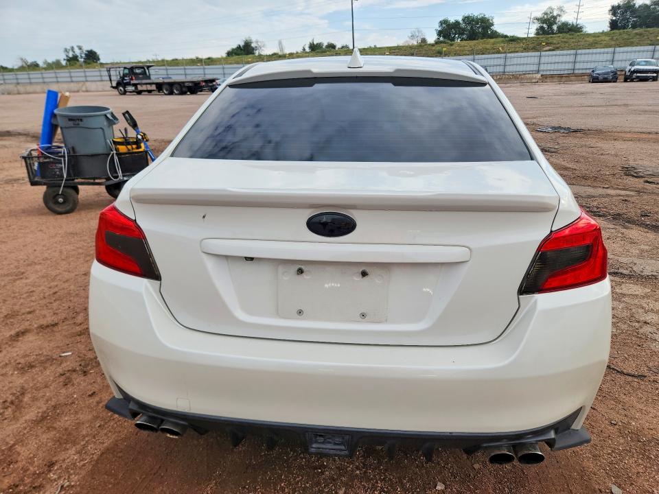 2015 Subaru Wrx VIN JF1VA1D62F9825345 COPART salvage auction — HAIL, CO - CERTIFICATE OF TITLE, sold $2,650 on 2026-09-04 (photo 6)