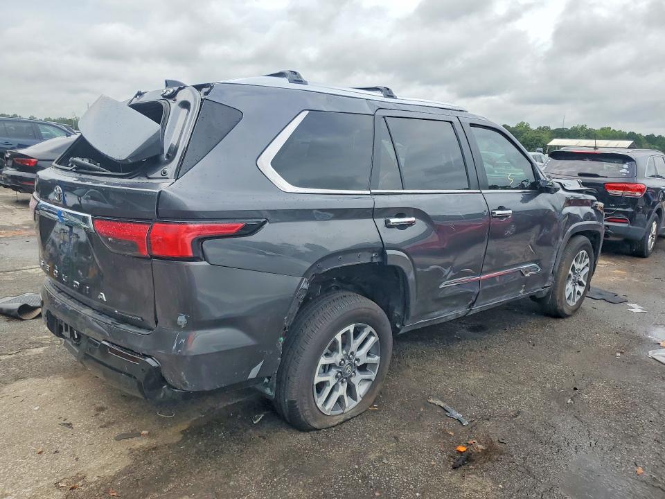 2026 Toyota Sequoia VIN 7SVAAABA4TX080255 COPART salvage auction — ROLLOVER, NC - SALVAGE CERTIFICATE OF TITLE (P), sold $8,700 on 2026-09-08 (photo 3)