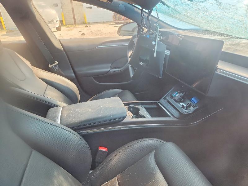 2021 Tesla Model s VIN 5YJSA1E61MF449753 COPART salvage auction — UNDERCARRIAGE, NJ - CERT OF TITLE-SALVAGE, sold $10,500 on 2026-09-01 (photo 9)