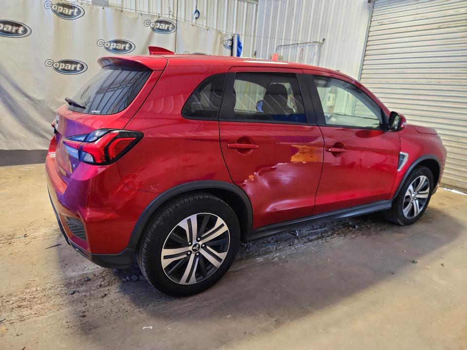 2020 Mitsubishi Outlander VIN JA4AR3AU9LU018467 COPART salvage auction — REAR END, Ga - Certificate Of Title, sold $4,300 on 2026-09-10 (photo 3)