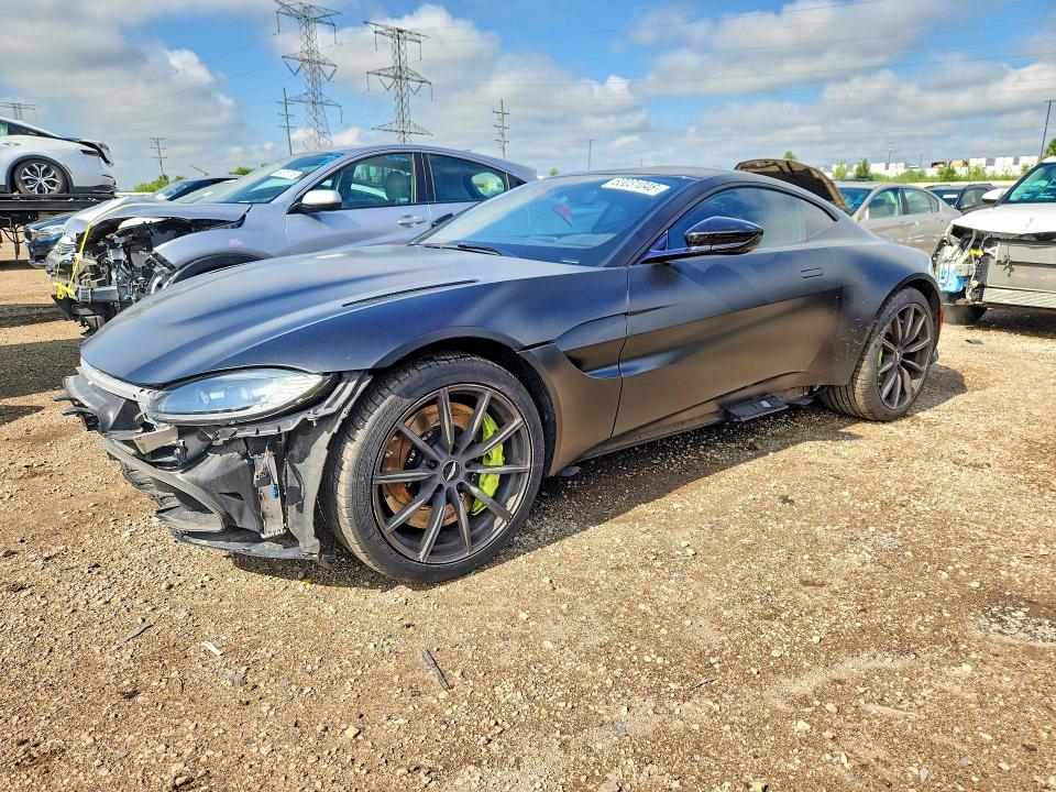 2020 Aston martin Vantage VIN SCFSMGAW1LGN03428 COPART salvage auction — FRONT END, Il - Salvage Certificate, sold $45,250 on 2026-09-01 (photo 1)