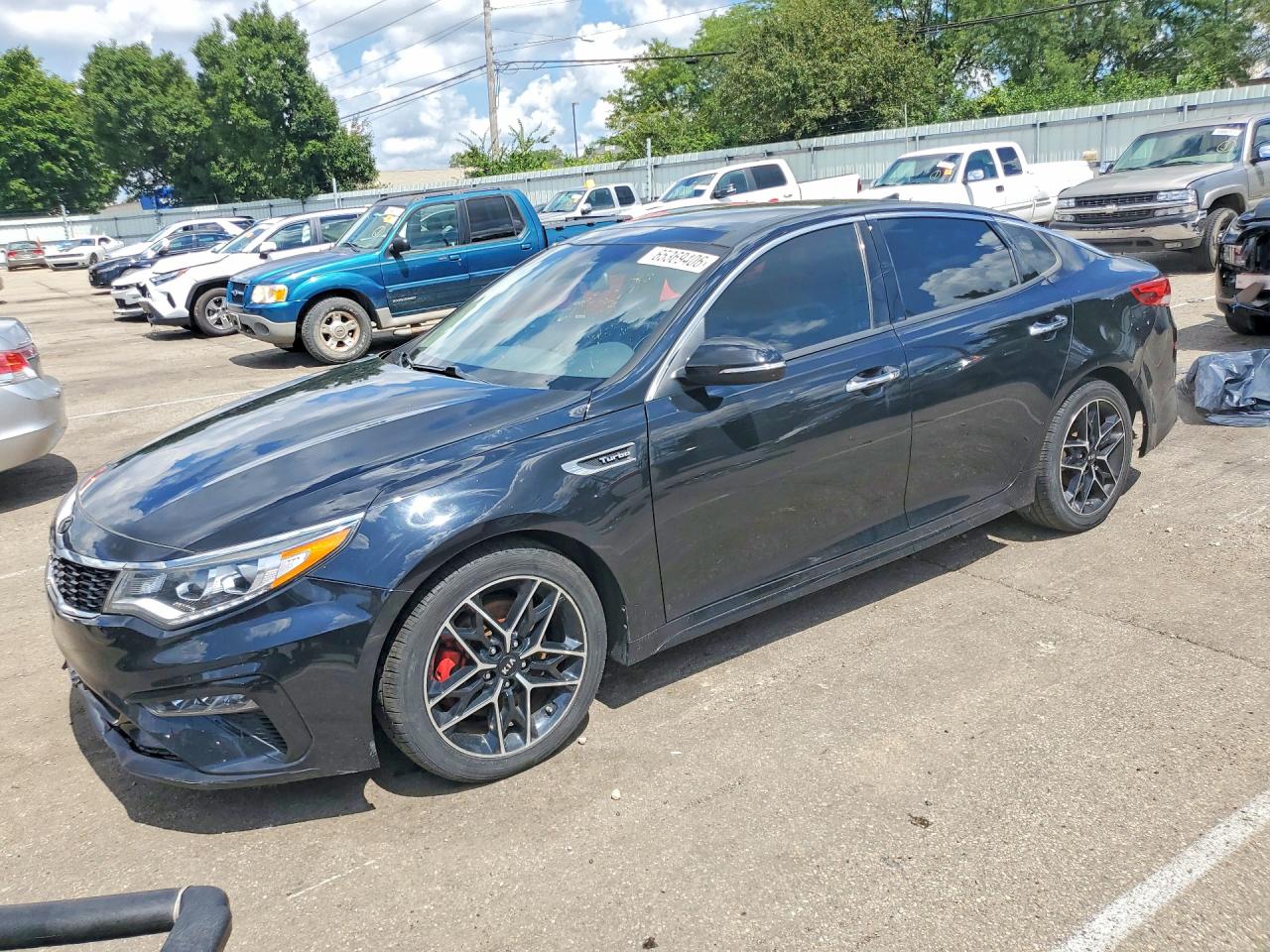 2019 Kia Optima VIN 5XXGW4L28KG306401 — COPART salvage auction photo